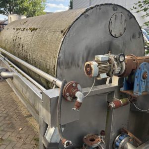 Roterende Zeef met tank